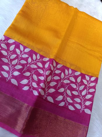 Pure Tussar Saree