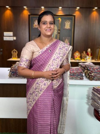 Aaradhana Check Tussar