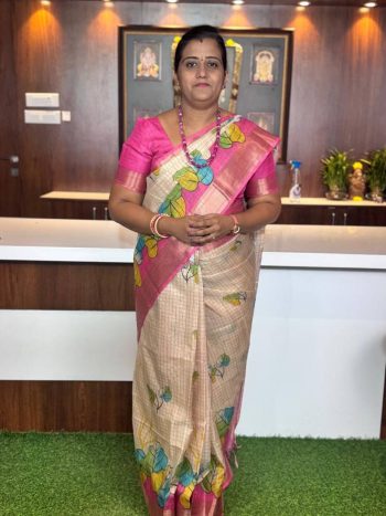 Gulabi Dori Saree