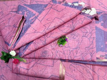Linen Cotton Saree