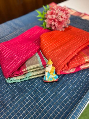 Vertican silk Saree