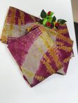Korvi Silk Chanderi Cotton Saree