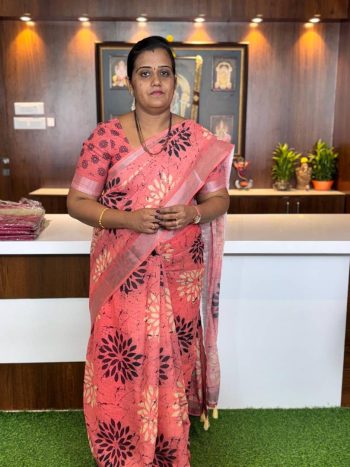 Original Linen Linen  Cotton  Saree