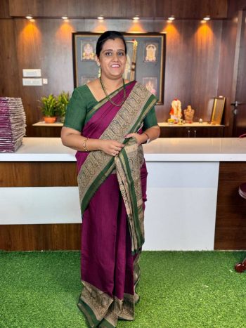 Kaju  Dola Silk Saree