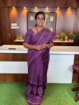 Silk Velvet Maheswari Cotton Saree