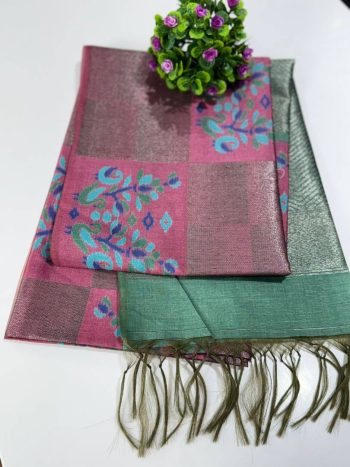 Semi Tussar Saree