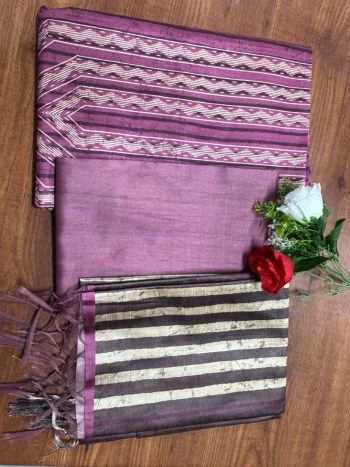 Tussar Chanderi Material