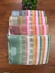 Linen  Cotton  Saree