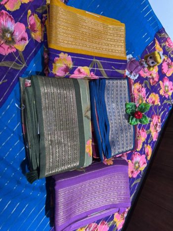 Silk Synthetics Saree