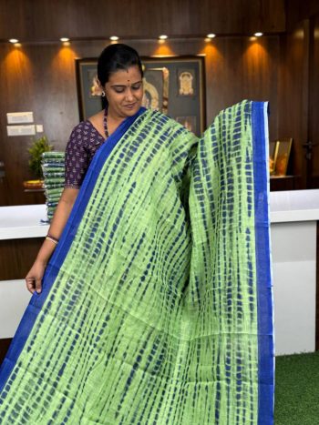 Linen  Cotton  Saree