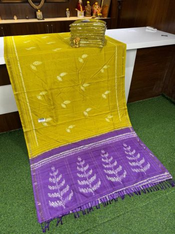 Kalki Prints  Tussar Saree