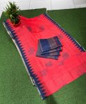 Linen  Cotton  Saree