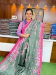 Korvi Chanderi Cotton Saree