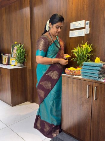 Vettican Soft Silk Saree